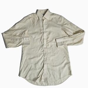 Charles Tyrwhitt Men's Slim Fit Long Sleeve Button Down Shirt Size 15.5/35in